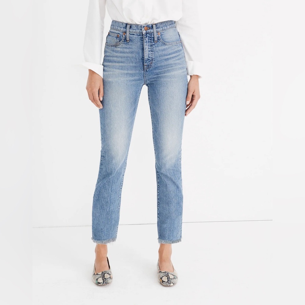 Madewell The Petite Perfect Vintage Jean in Ainsworth Wash Size 37P